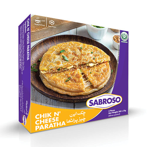 Chik N' Cheese Paratha (04 PCS)